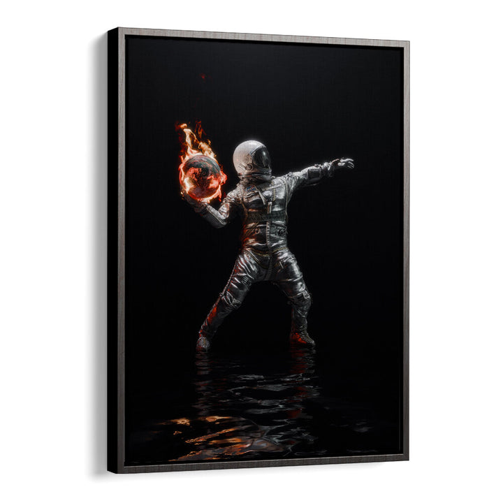 PLANET THROWER , SURREAL ART PRINTS