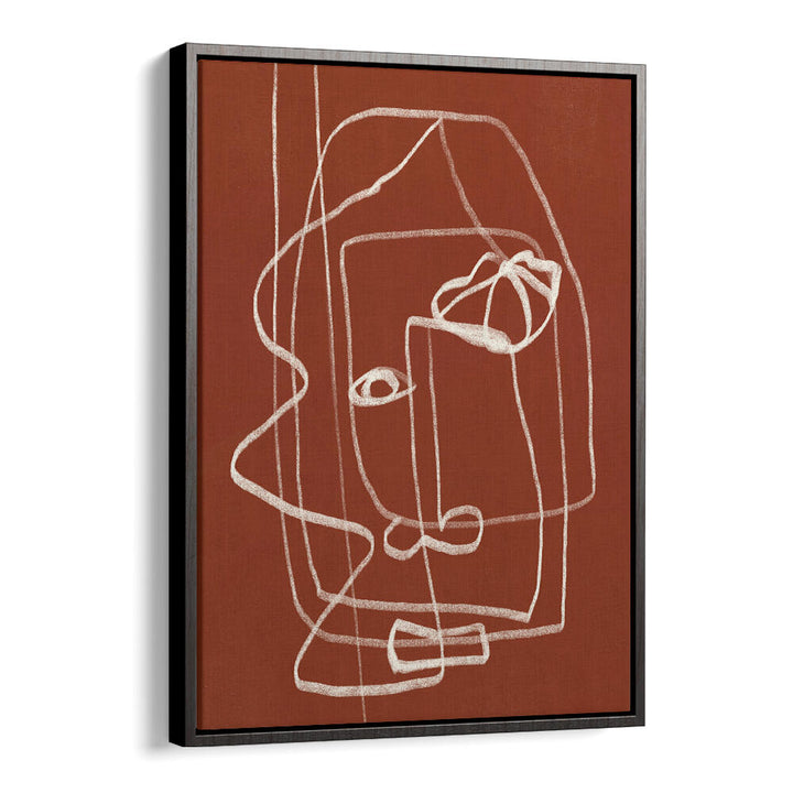 PORTRAIT TERRACOTTA , LINE ART PAINTINGS