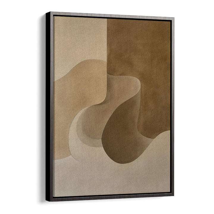 POSTER CANVAS BEIGE ABST XII , ABSTRACT PAINTINGS