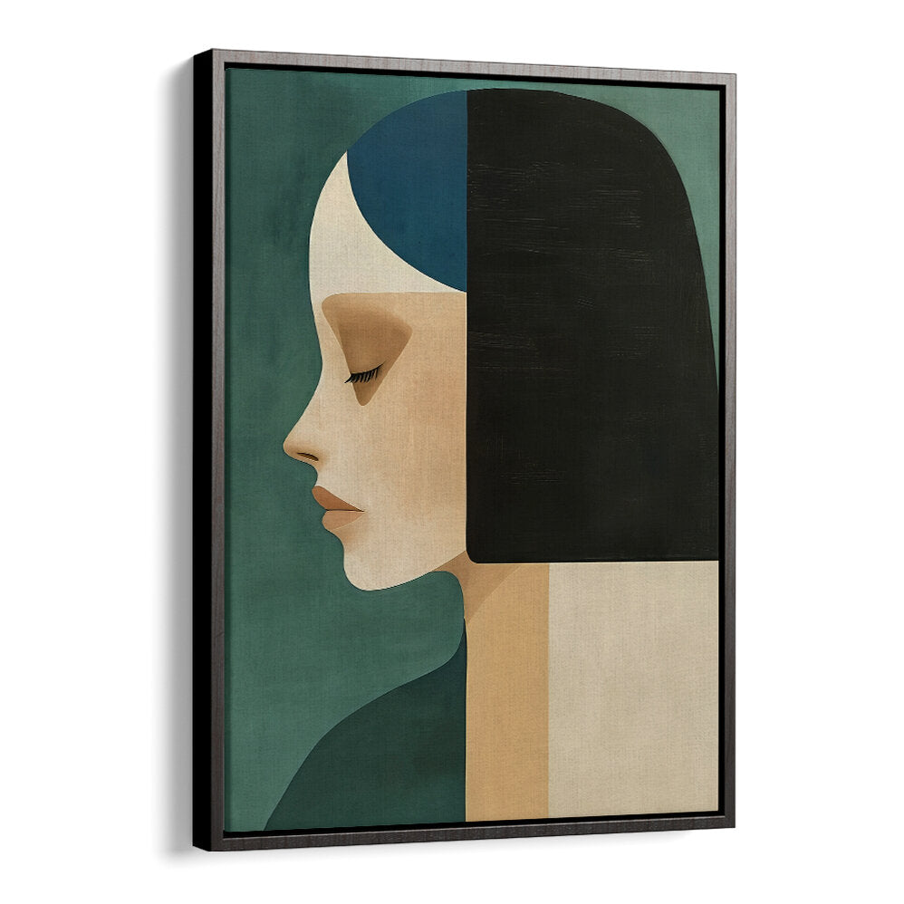 POSTER MINIMALIST PORTRAIT II , PORTRAITS & FIGURATIVE ILLUSTRATIONS