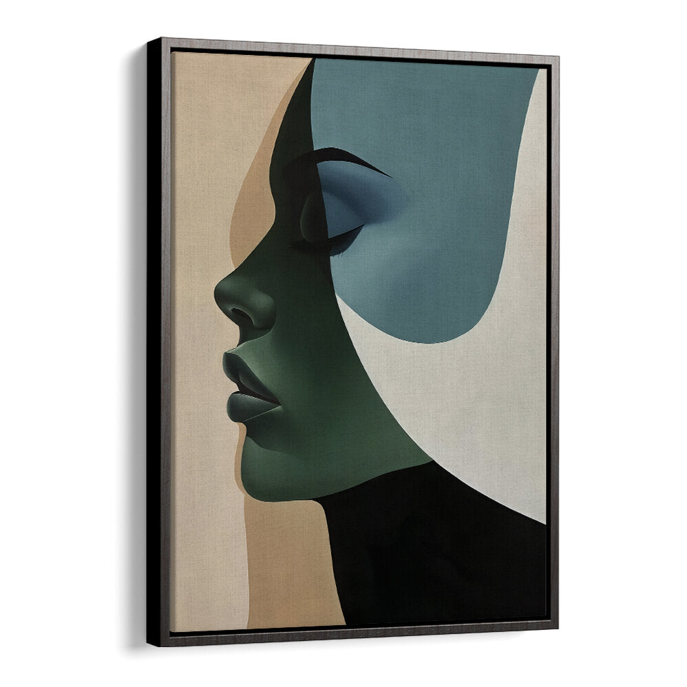 POSTER MINIMALIST PORTRAIT IV , PORTRAITS & FIGURATIVE ILLUSTRATIONS