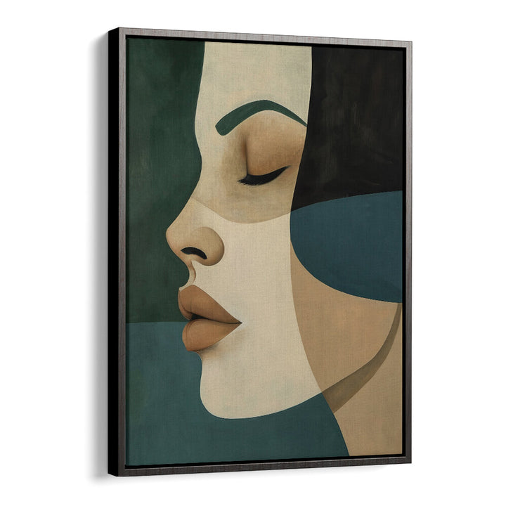 POSTER MINIMALIST PORTRAIT III , PORTRAITS & FIGURATIVE ILLUSTRATIONS