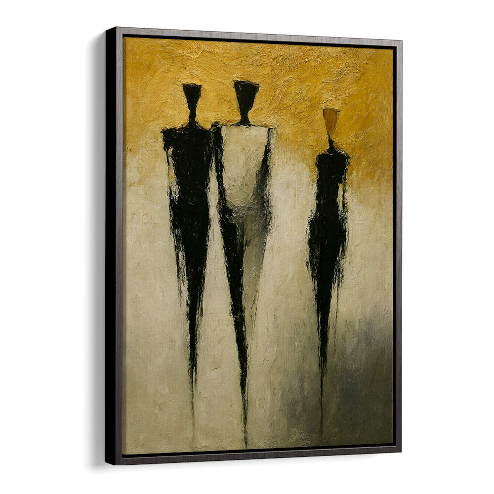 PROCESSION OF SHADES , EXPRESSIONISM PAINTINGS