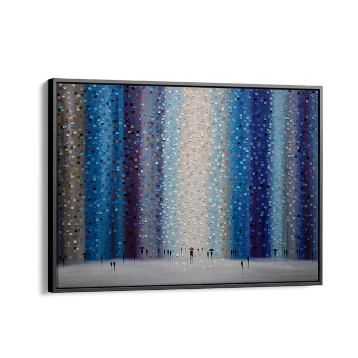 RAINY CITY FOR US , MODERN IMPRESSIONISM PAINTINGS