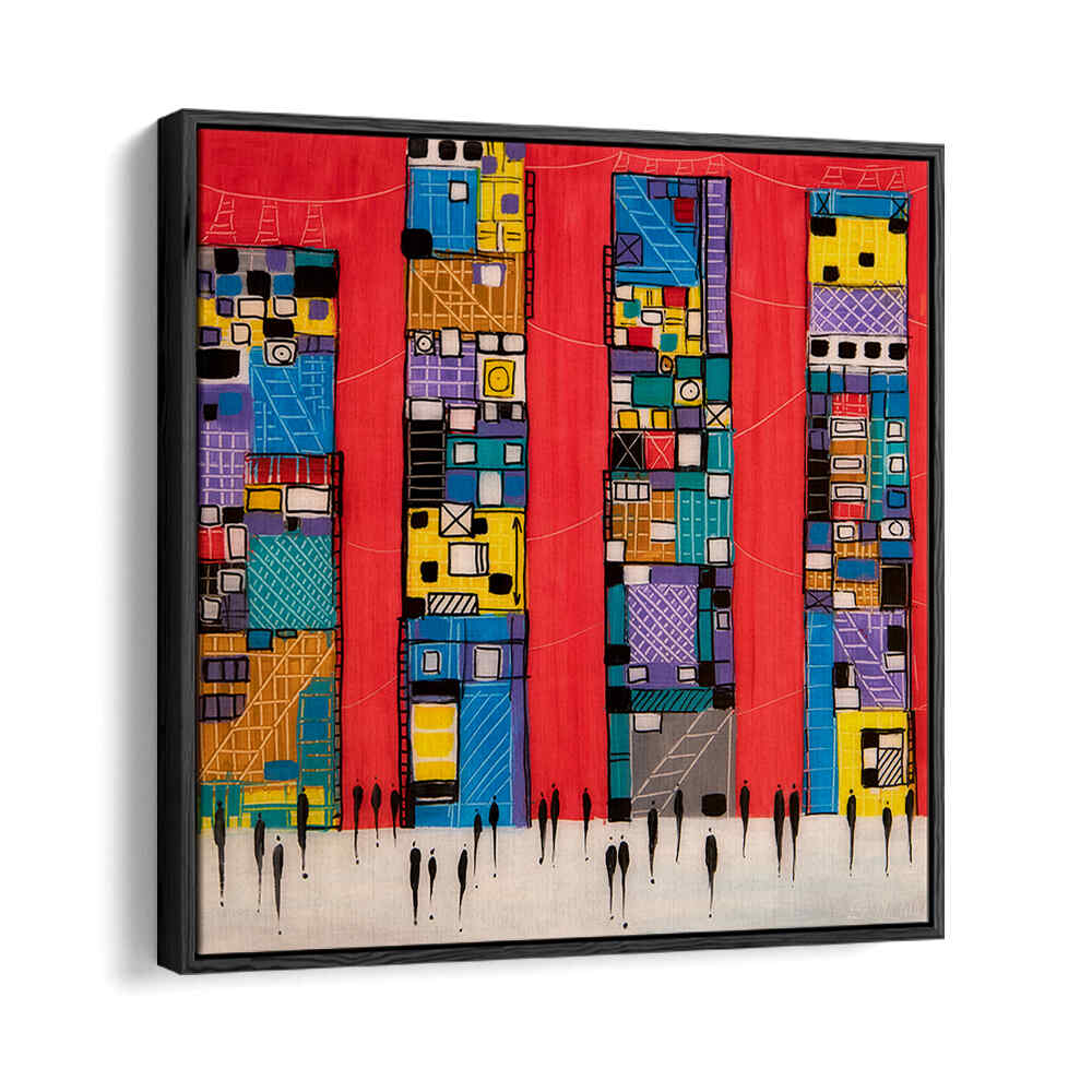 RED SKY , MODERN IMPRESSIONISM PAINTINGS