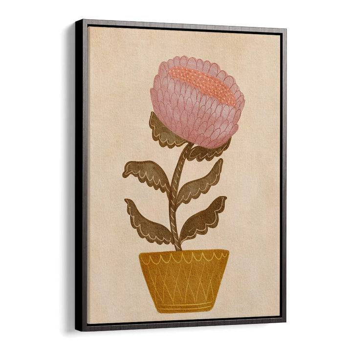 RUSTED POTTED FLOWER