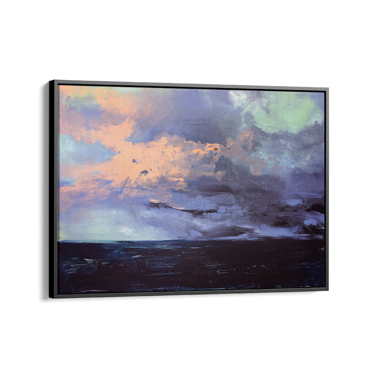 SAIL THROUGH THE STORM , LANDSCAPE PAINTINGS