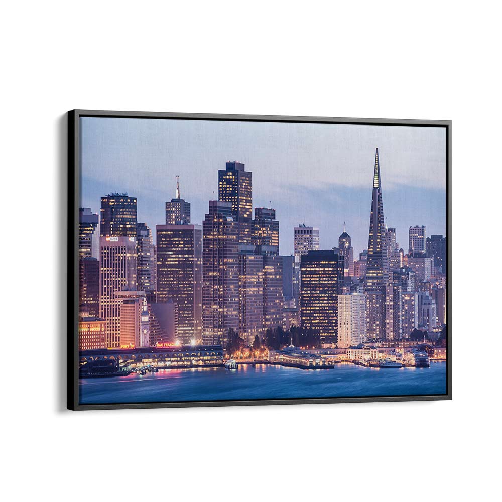 SAN FRANCISCO SKYLINE BY STEFAN HEFELE , LANDSCAPE PHOTO PRINTS