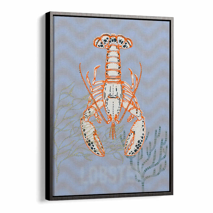 Vibrant SEA LIFE LOBSTER II beach paintings capture coastal serenity and ocean vibes, perfect for seaside lovers.