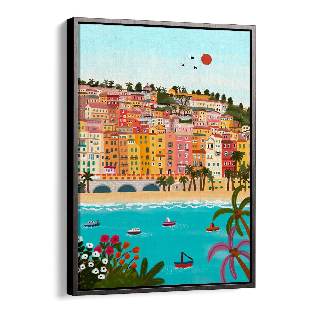 SEASIDE COLOR HARMONY , TRAVEL POSTERS