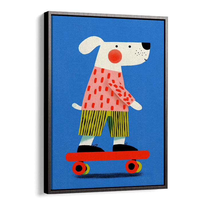 SKATING DOG , KIDS ROOM PAINTINGS