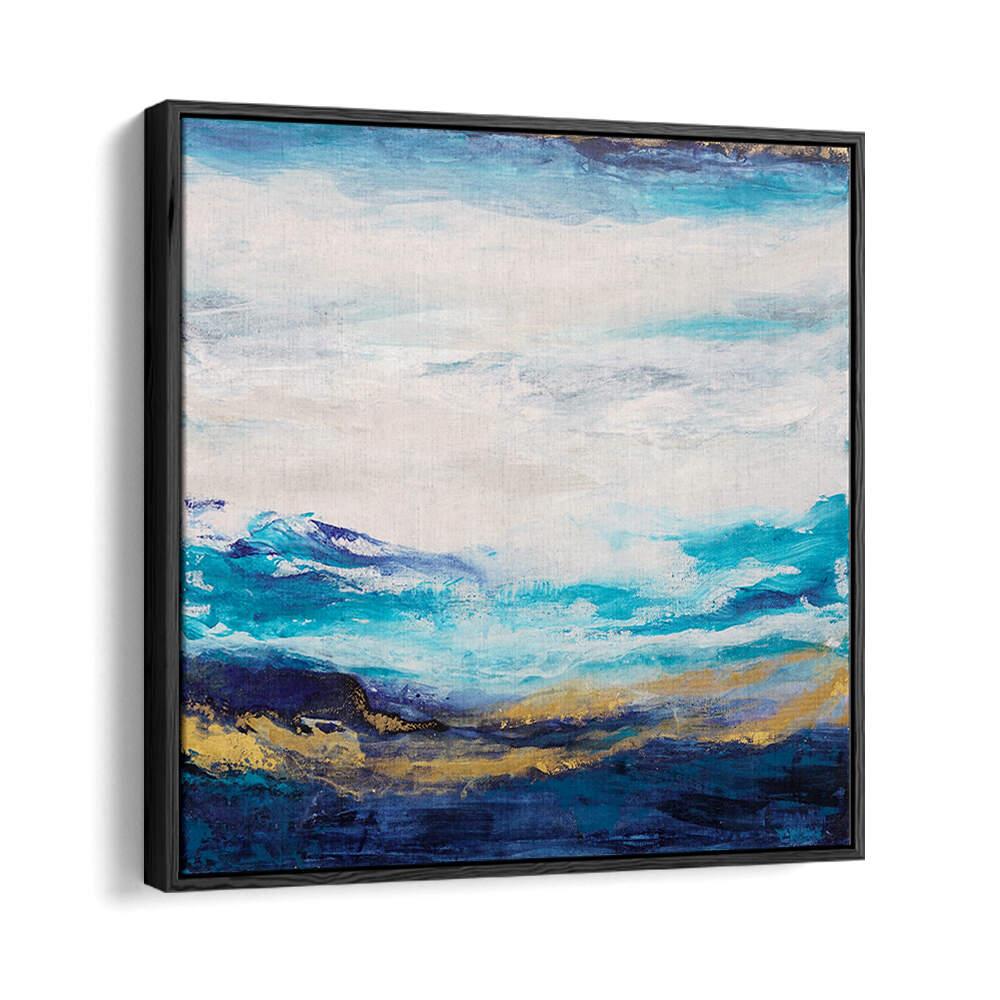 SOFT BLUE AND GOLDEN TONES