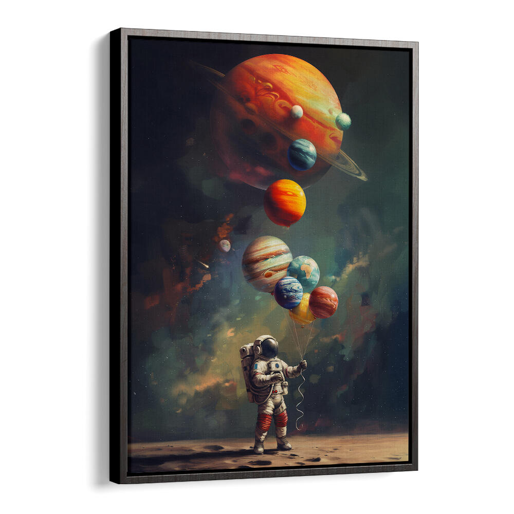 SPACE BALLOON , SURREAL ART PRINTS