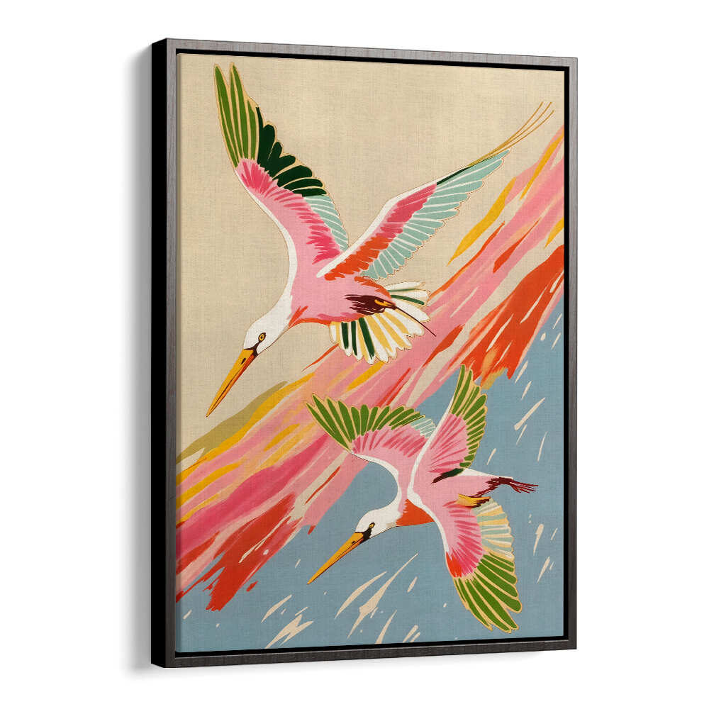 SPOONBILLS SKY