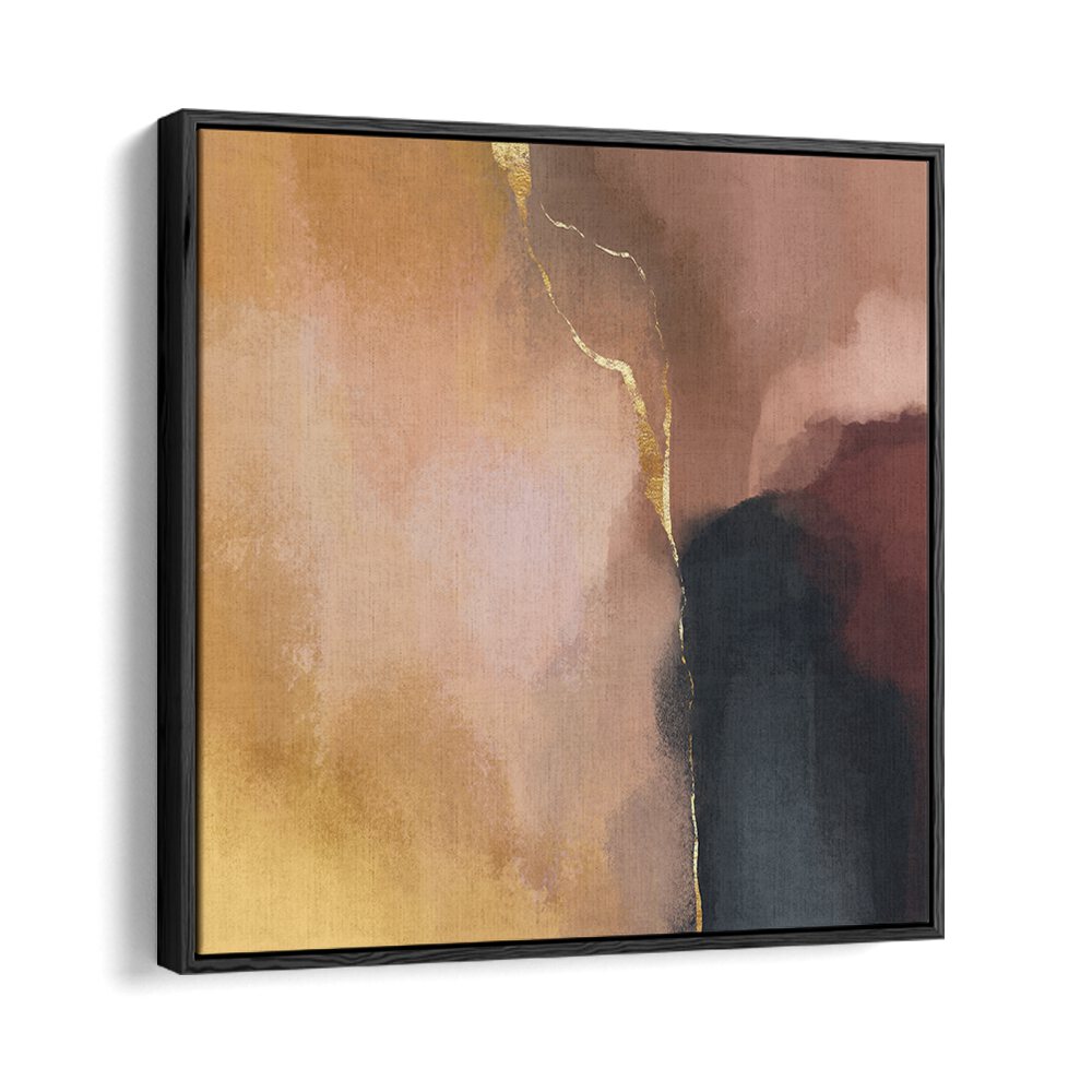 Elegant STAY CALM, ABSTRACT PAINTINGS blend warm tones for a serene atmosphere, perfect for relaxation and tranquility.