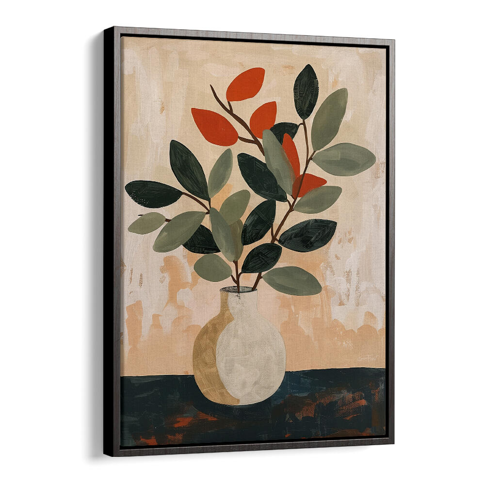 STILL LIFE OF VASE , FLORAL FLOWER PAINTINGS