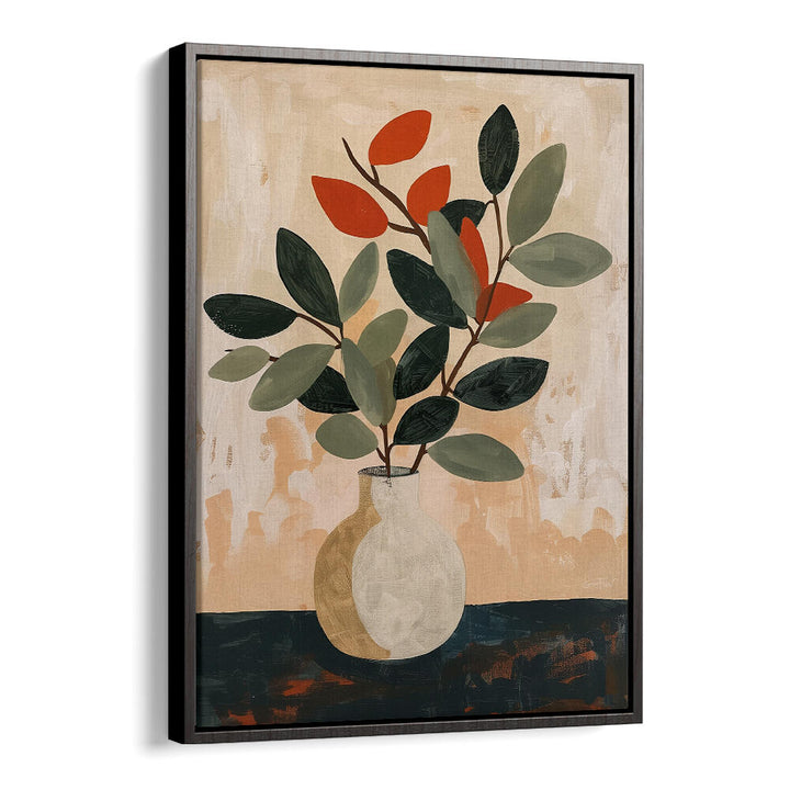 STILL LIFE OF VASE , FLORAL FLOWER PAINTINGS