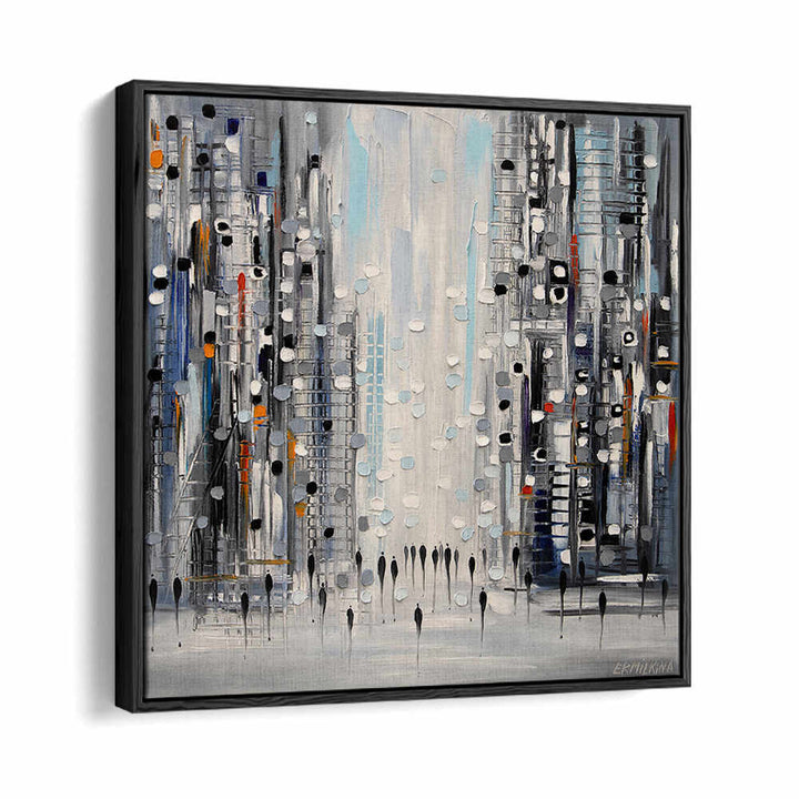 STREET LIFE , MODERN IMPRESSIONISM PAINTINGS