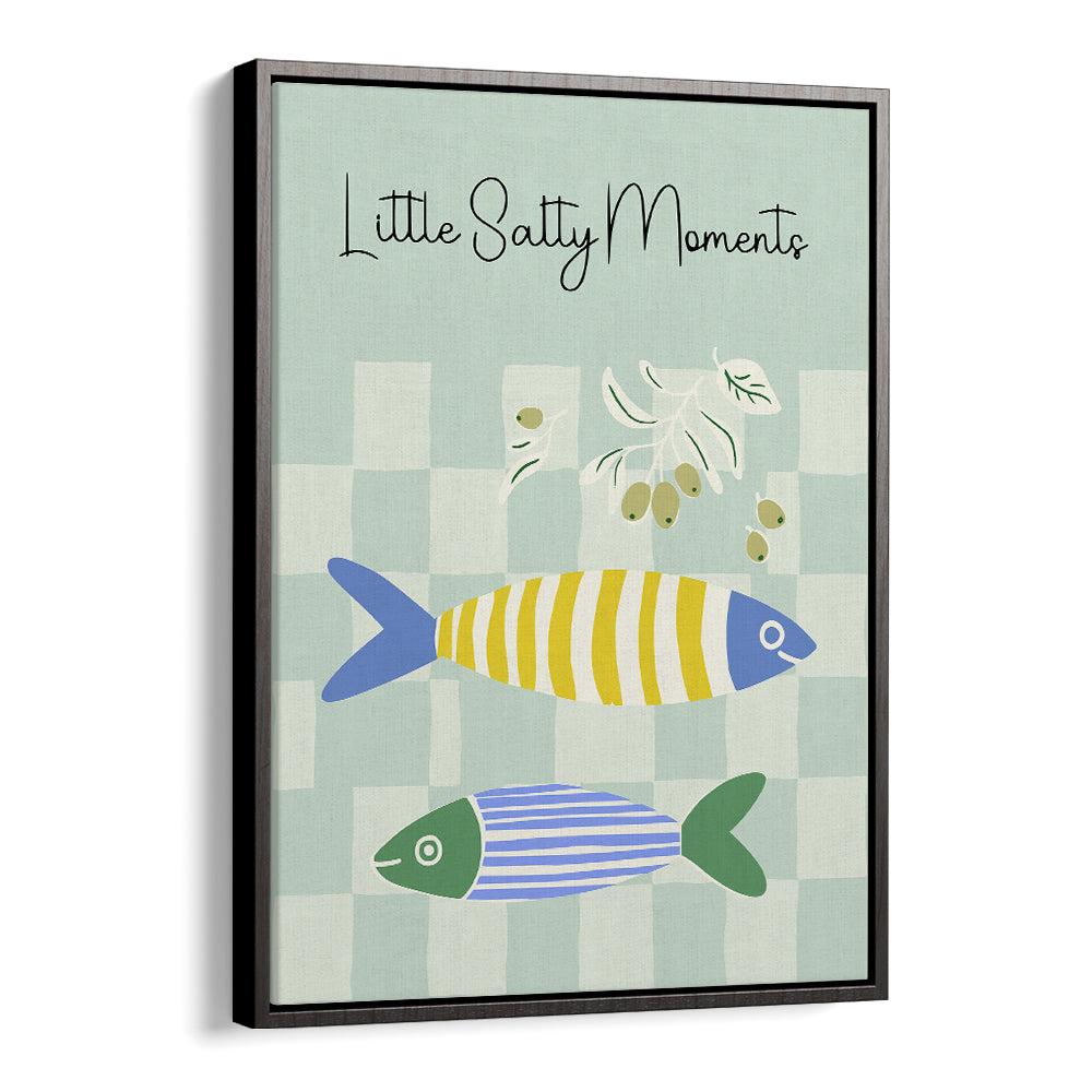 STRIPED FISH AND OLIVES
