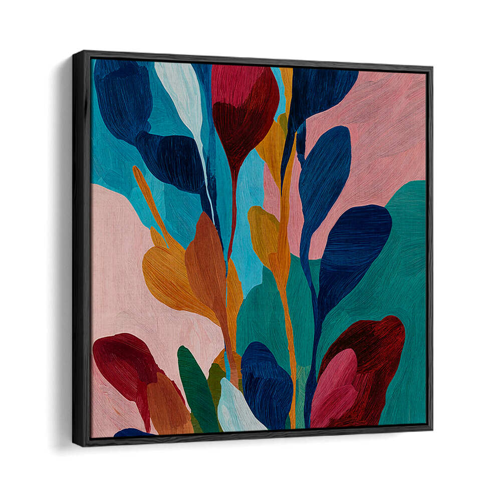 STUDIO PALETTE FLOWERS , ABSTRACT PAINTINGS