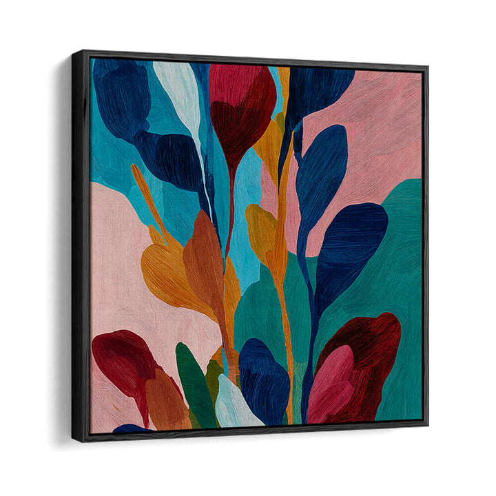 STUDIO PALETTE FLOWERS , ABSTRACT PAINTINGS