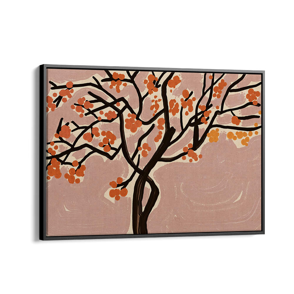STYLIZED TREE , FLORAL FLOWER PAINTINGS