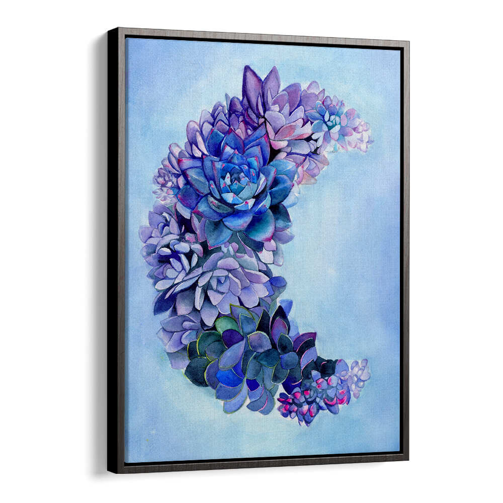 SUCCULENT MOON GARDEN LARGE , KIDS ROOM PAINTINGS