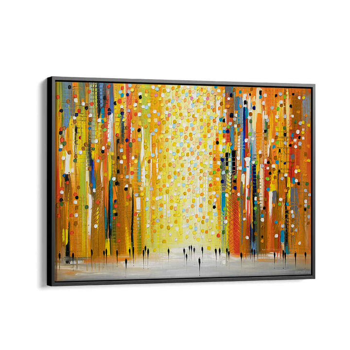 SUNSET LIGHTS , MODERN IMPRESSIONISM PAINTINGS