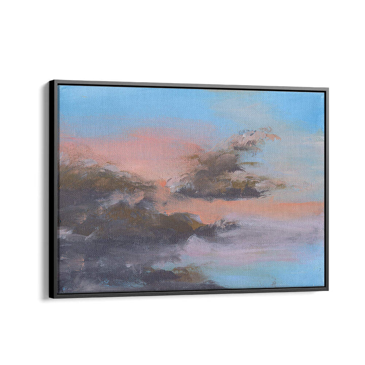 SUNSET V SMALL , ABSTRACT PAINTINGS