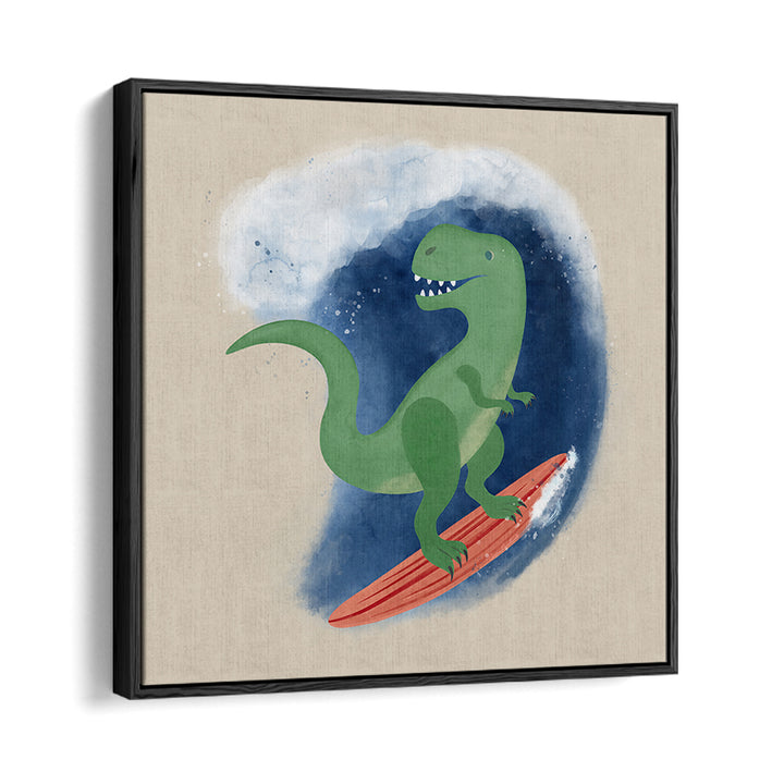 T-REX SURFING WAVE