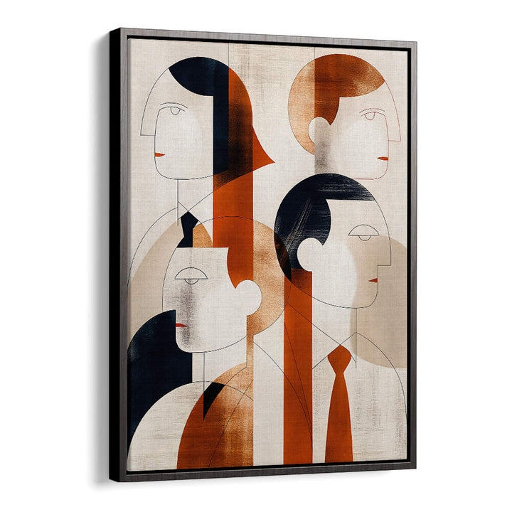 THE GEOMETRY OF US , PORTRAITS & FIGURATIVE ILLUSTRATIONS