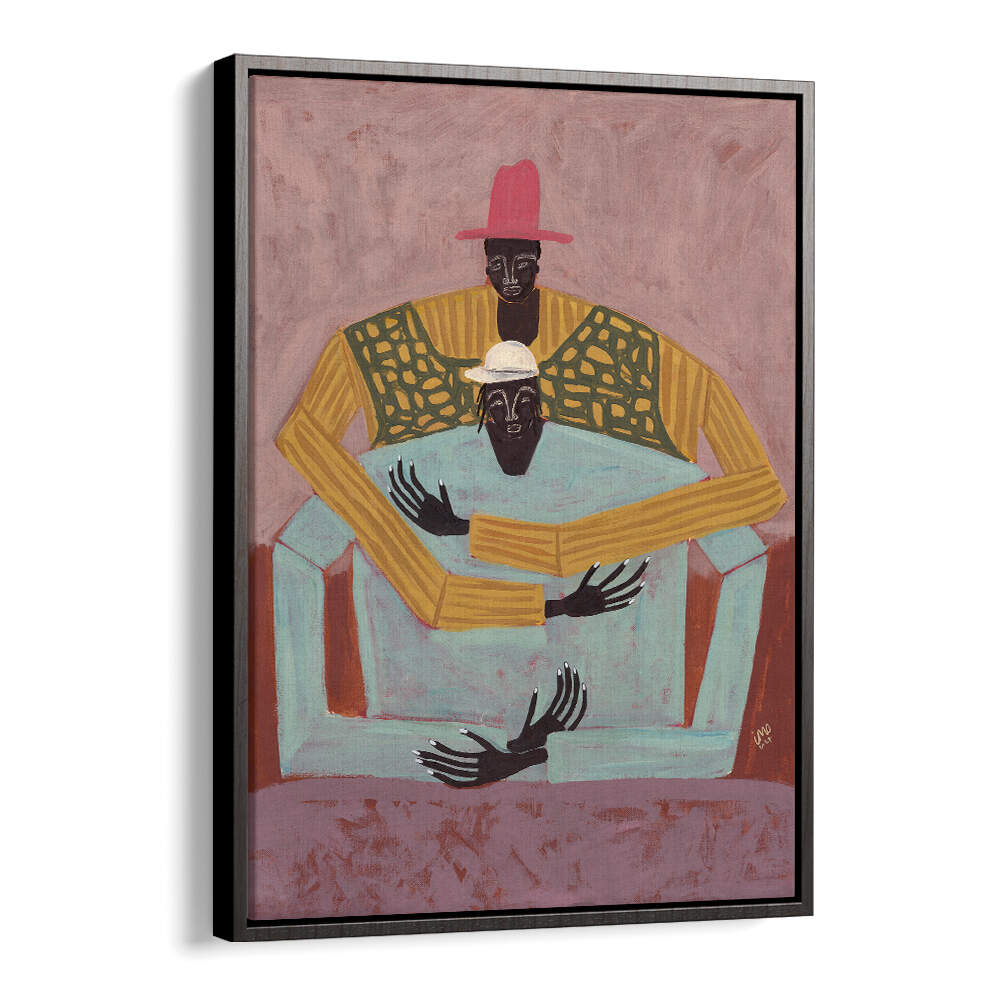 THE HUG , PORTRAITS & FIGURATIVE ILLUSTRATIONS