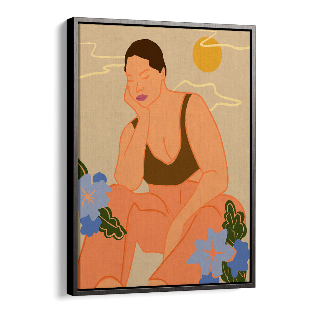 THINKING ABOUT LIFE , PORTRAITS & FIGURATIVE ILLUSTRATIONS