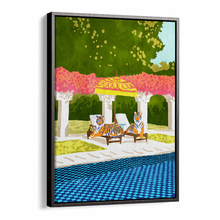 TIGER VACAY , ANIMAL PAINTINGS