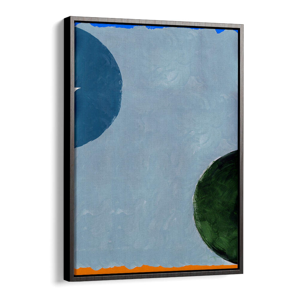 TIME & SPACE II geometric art print showcases vibrant designs that blend modern artistry with abstract elegance.