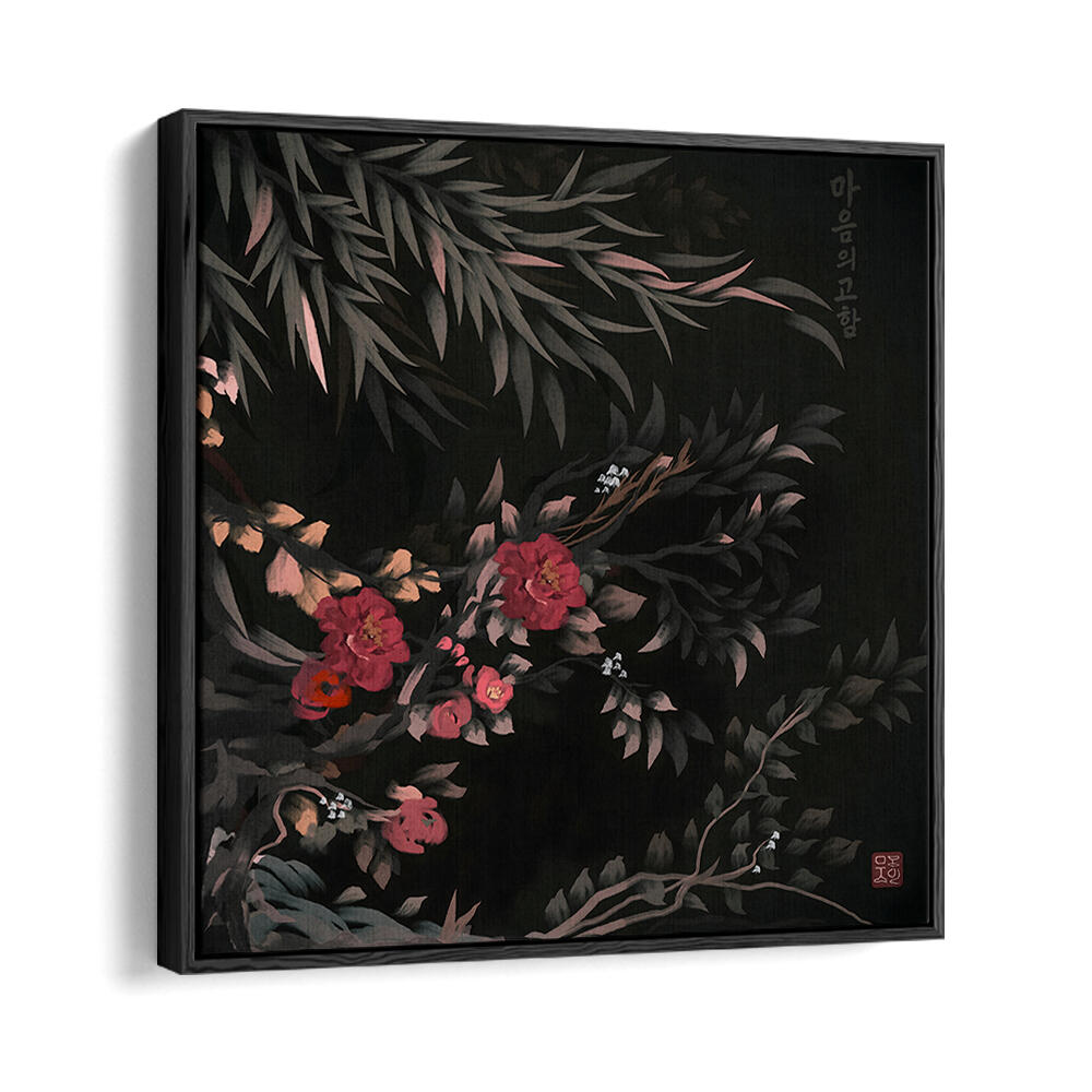 TRANQUILITY OF THE MIND , FLORAL FLOWER PAINTINGS