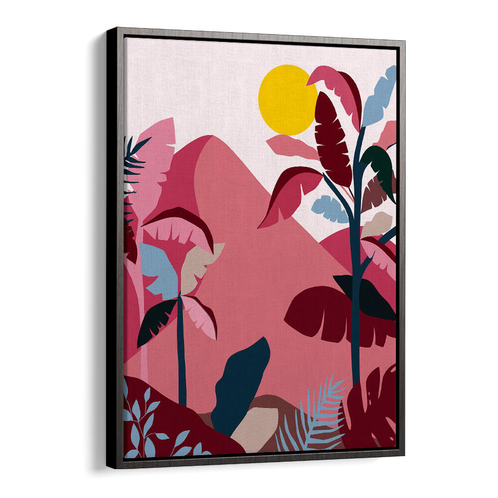 TROPICAL SUNDOWNER , LANDSCAPE PAINTINGS