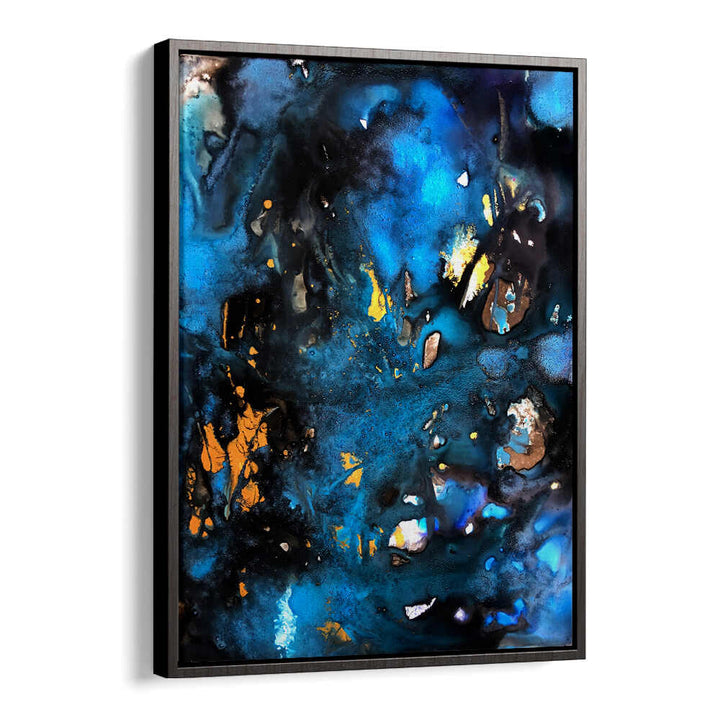 TURQUOISE GALAXY , ABSTRACT PAINTINGS