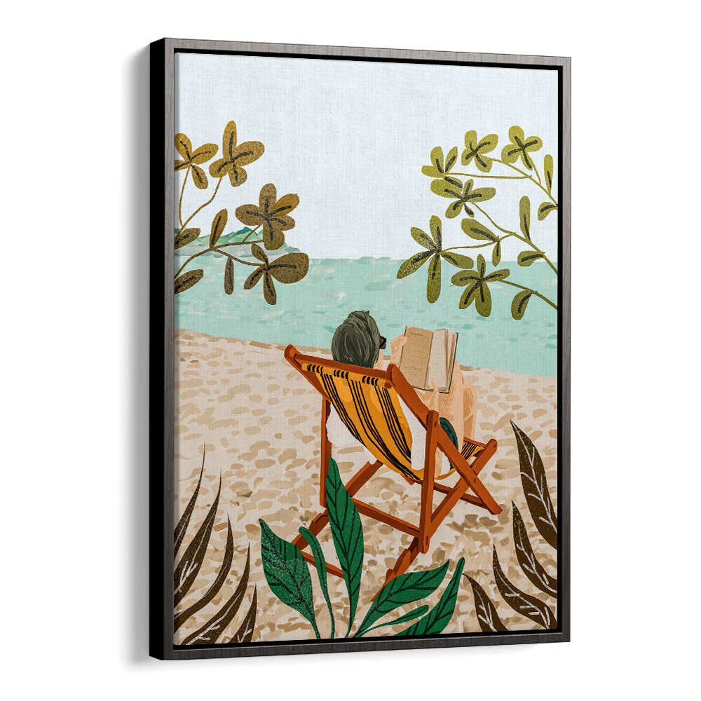 VACAY BOOK CLUB , BEACH PAINTINGS