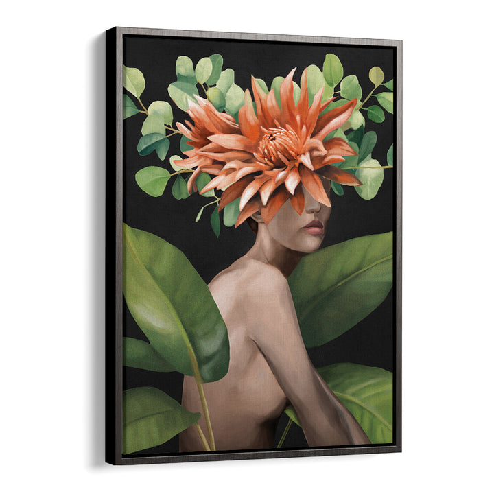 VEILED BY BLOOM, SURREAL ART PRINTS