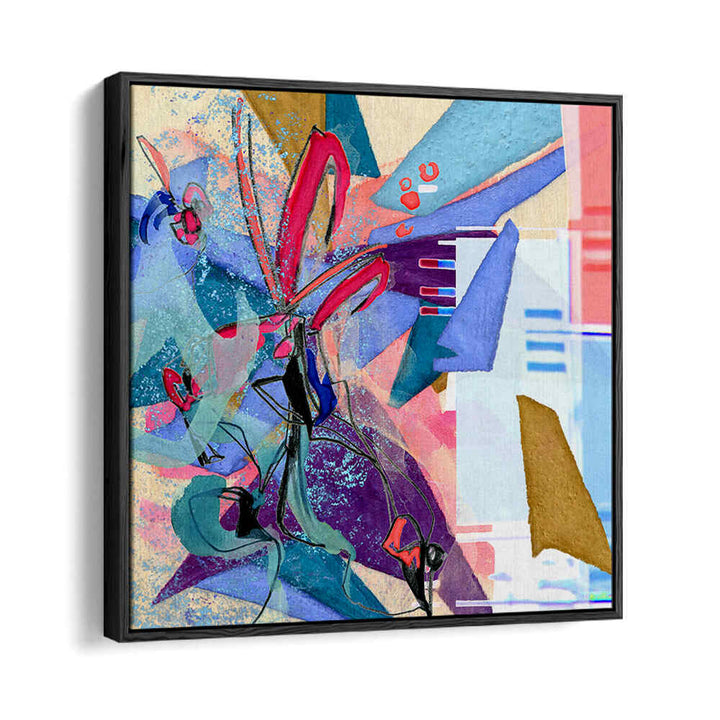 VIBRANT COLORS AND GEOMETRIC SHAPES , ORGANIC FORMS