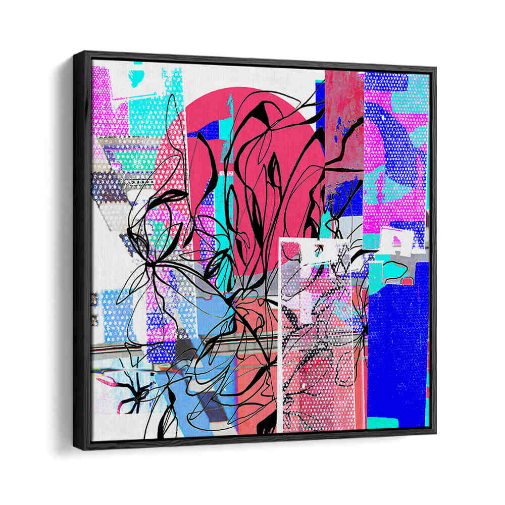 VIBRANT COLORS WITH FLORAL PATTERNS , ORGANIC FORMS