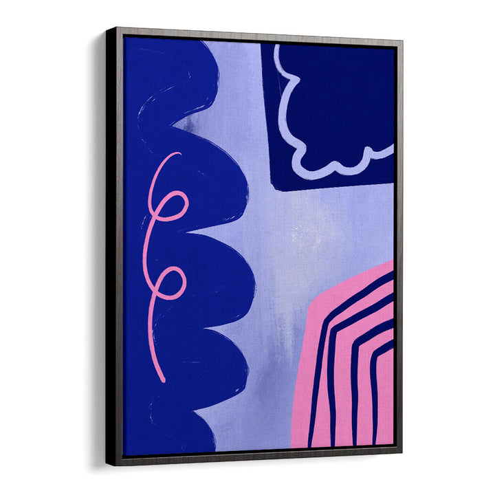 VIBRANT CURVES FLOW , ABSTRACT PAINTINGS