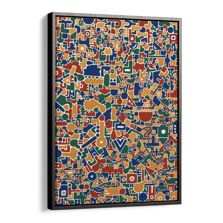 VIBRANT GEOMETRIC PUZZLE