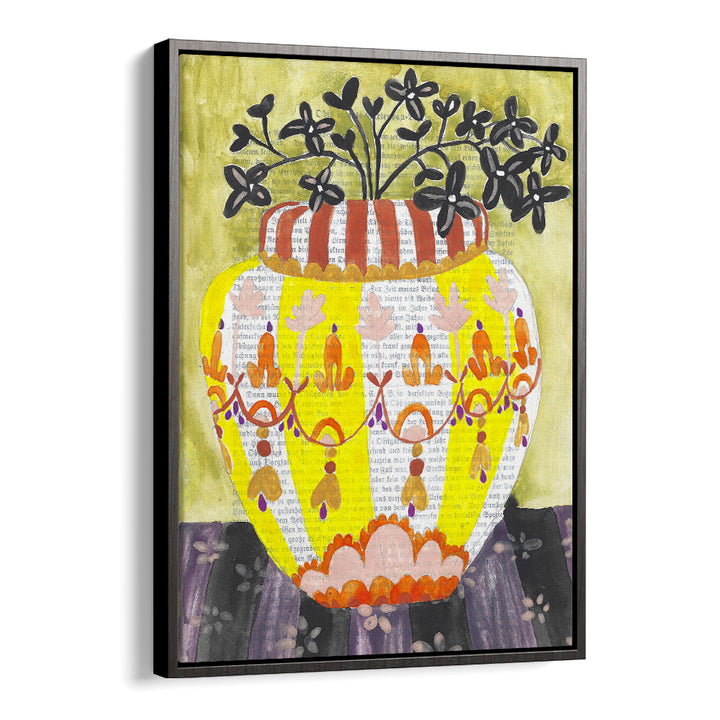 VIBRANT STRIPED VASE