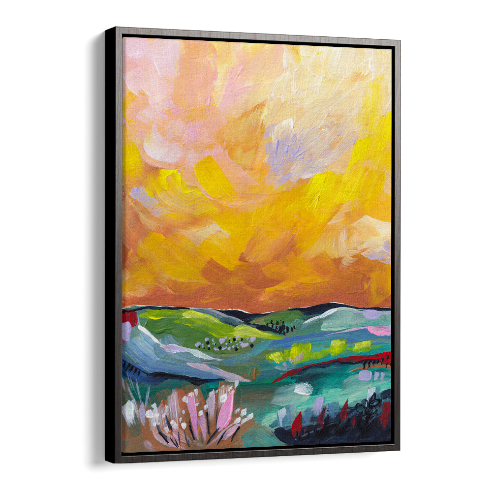 VIBRANT SUNSET LANDSCAPE