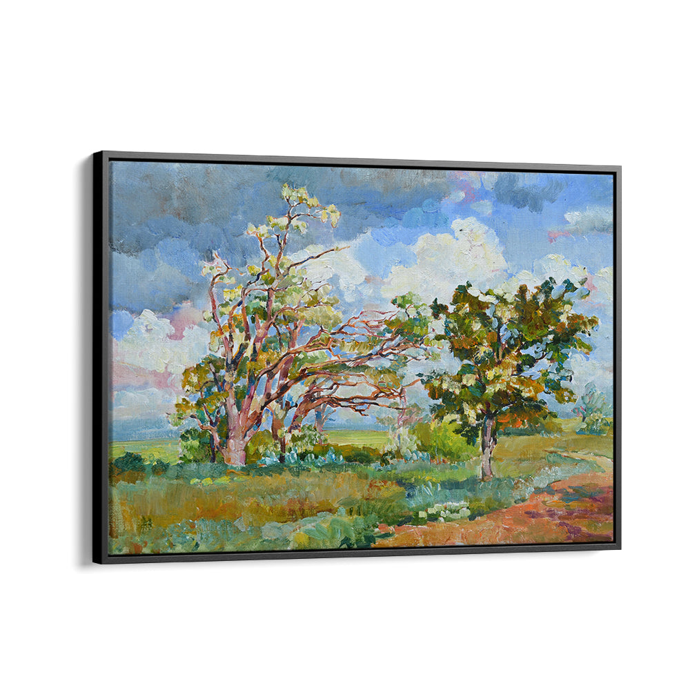 VIBRANT TREES RURAL LANDSCAPE