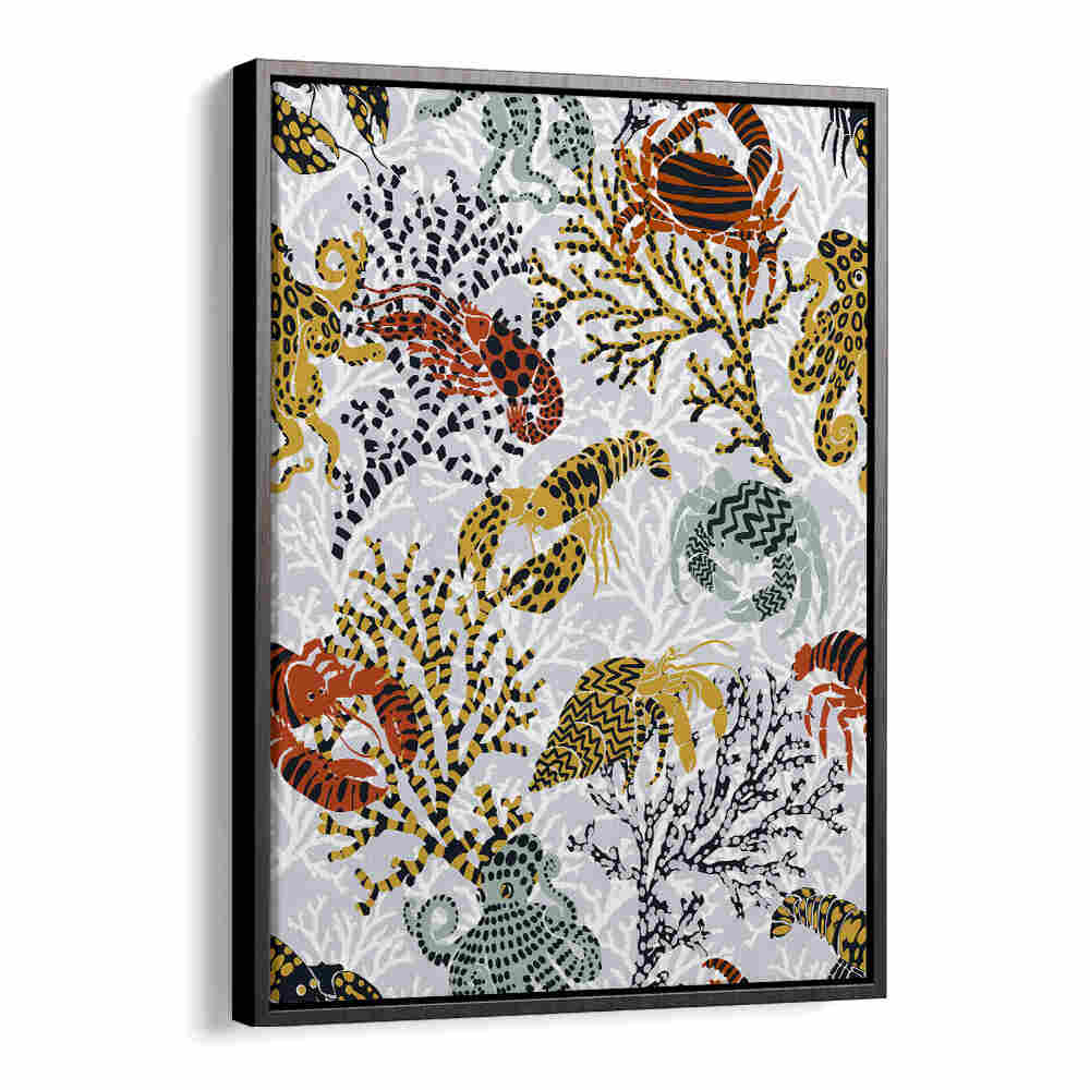 Colorful VIBRANT CORAL REEF, BEACH PAINTINGS showcasing ocean life and coral, perfect for your coastal decor.