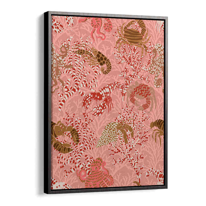 Vibrant Coral Reef Pattern decor enhances your space with lively ocean-inspired colors and intricate details.