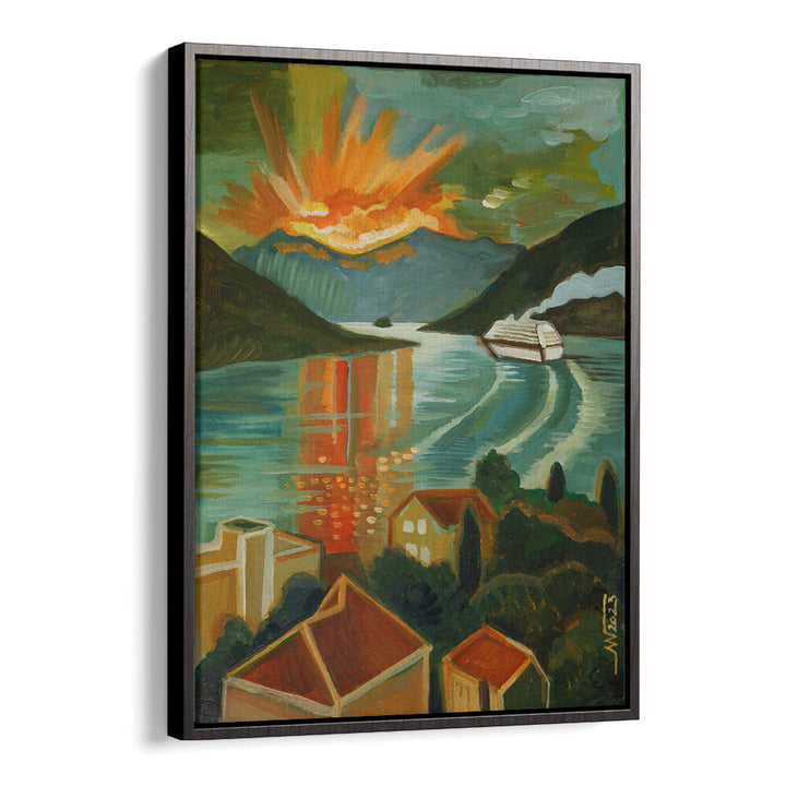 VIEW FROM THE WINDOW , RETRO ART